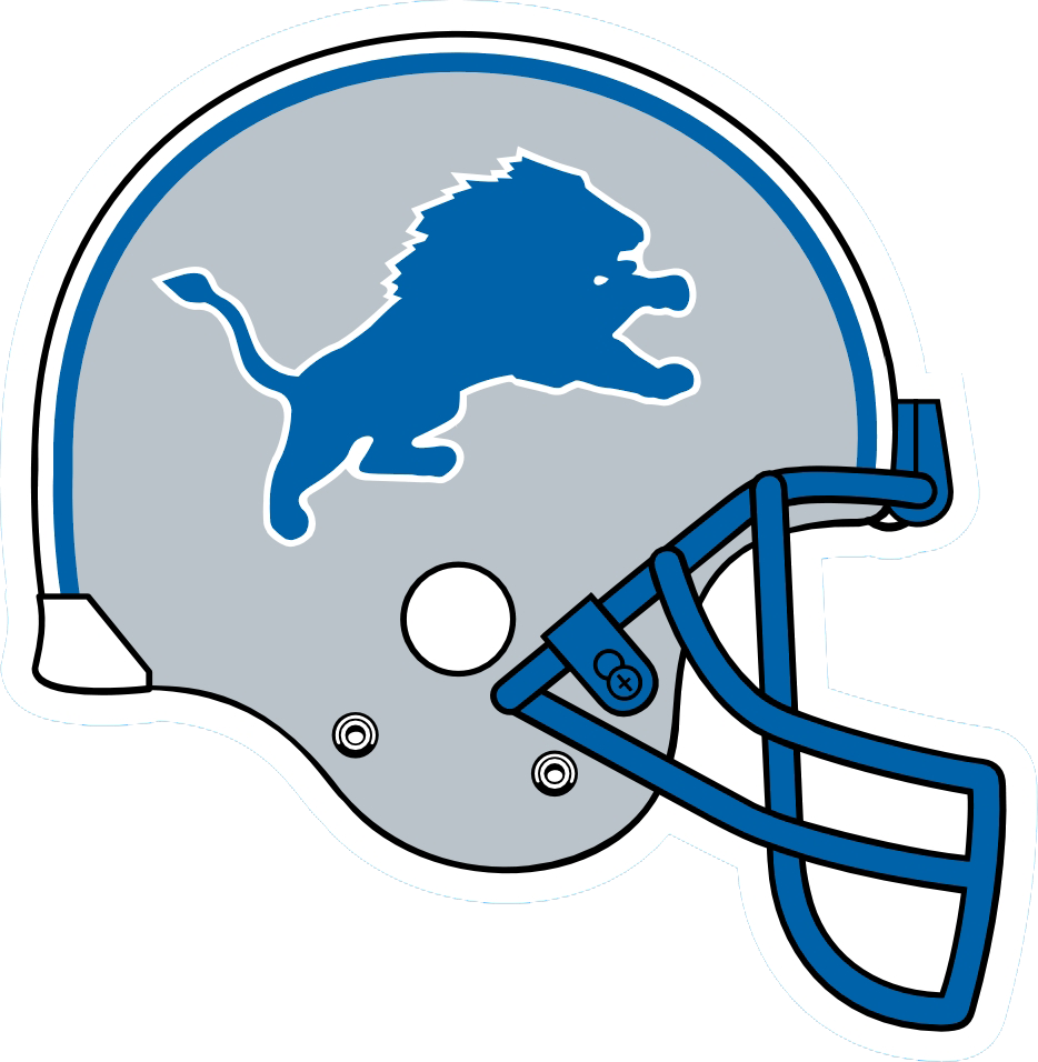 Detroit Lions Helmet