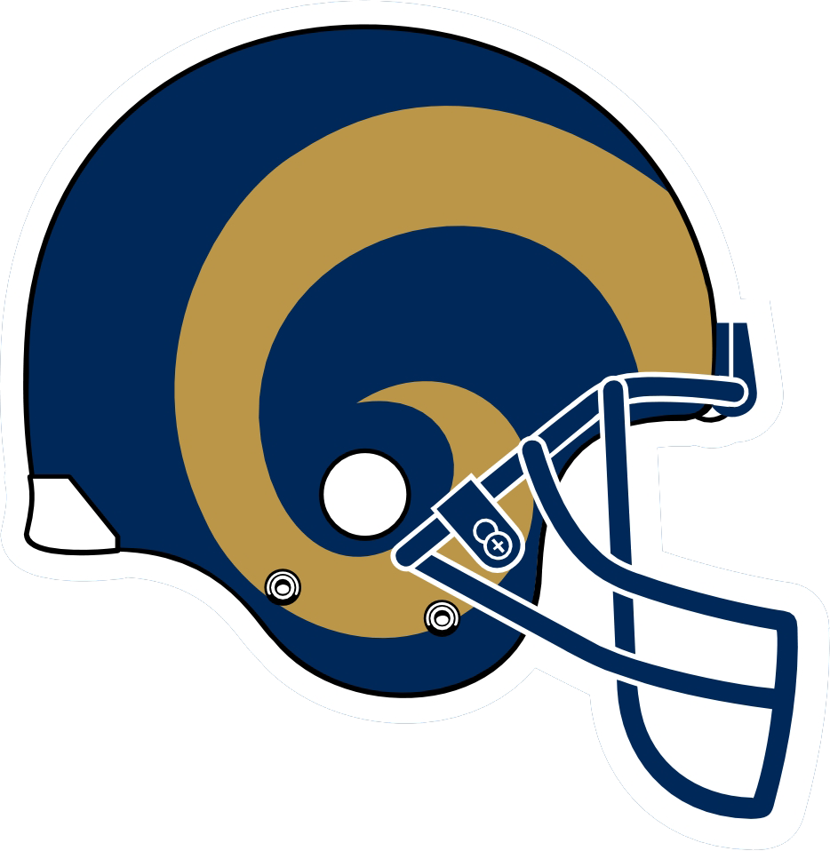 Los Angeles Rams Helmet